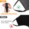 4 Pack Waterproof Rubber PVC Apron Adjustable Dishwasher Apron-Women Men Heavy Duty Work Apron for Dishwashing Chemical Lab Butcher Grooming Black